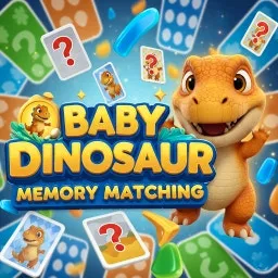 Baby Dinosaur Memory Matching