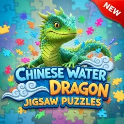 Chinese Water Dragon Jigsaw Puzzles