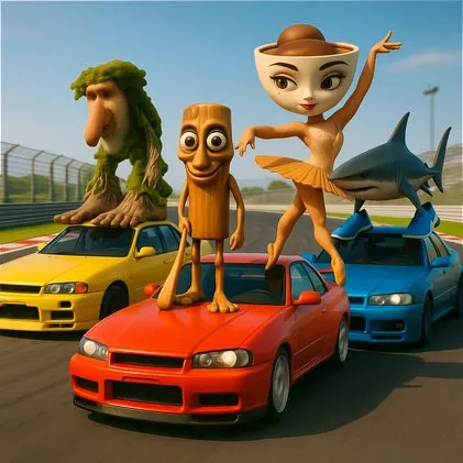 Italian Brainrot Racing Multiplayer